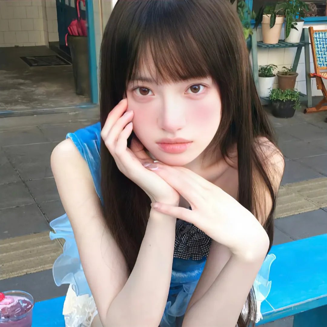 橙色女孩